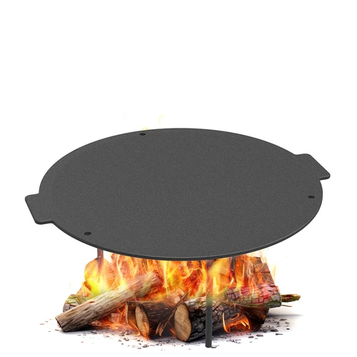 Patelnia grillowa, żeliwna, fi 44 cm - 11