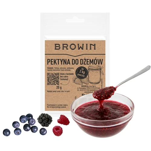 Pectina da agrumi amidata per confetture e gelatine, 20 g - 2