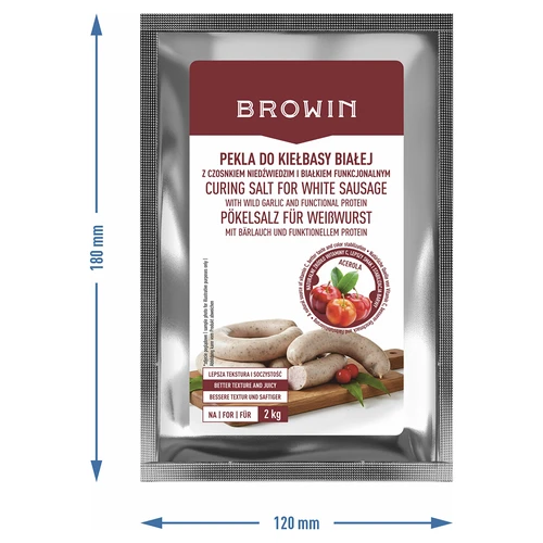 Pekla per salsiccia bianca, con proteina funzionale e acerola, 66 g - 4