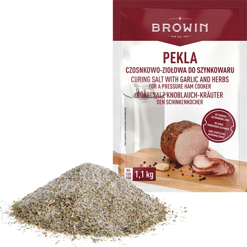 Peklosól Pekla all'aglio ed erbe per pressa per prosciutto, 100 g - 3