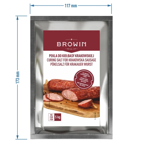 Peklosól Pekla do kiełbasy krakowskiej - 115 g - 5