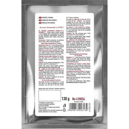 Peklosól z ekstraktem z aceroli, 130g - 2