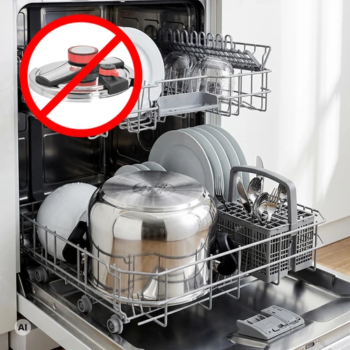 Pentola a pressione in acciaio inox, 6 L - 9