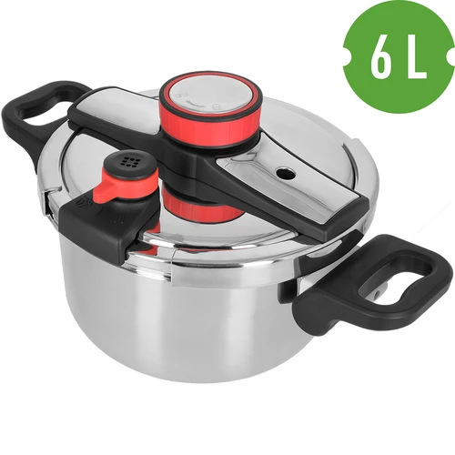 Pentola a pressione in acciaio inox, 6 L - 3