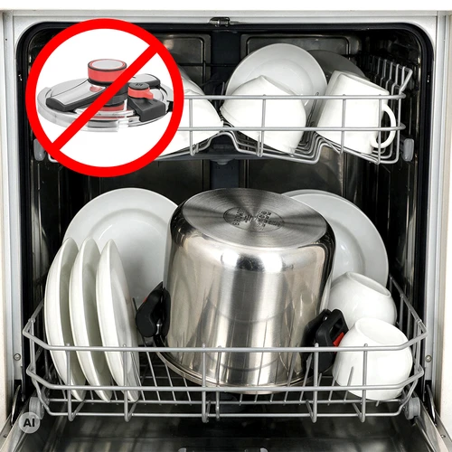 Pentola a pressione in acciaio inox, 8 L - 9