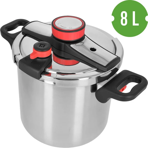 Pentola a pressione in acciaio inox, 8 L - 3