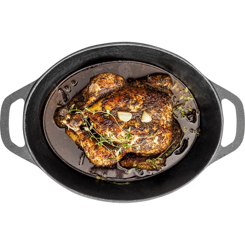 Pentola in ghisa per cottura al forno, 5,5 L - 4