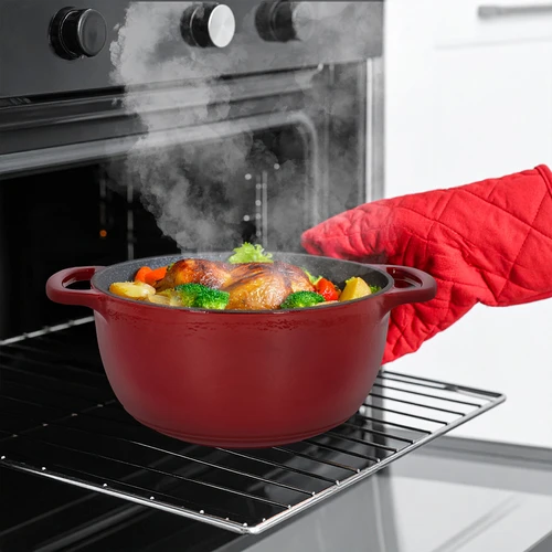 Pentola in ghisa smaltata - bordeaux, 4 L - 8