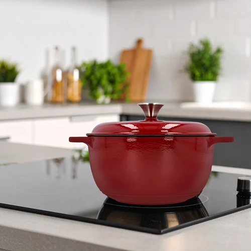 Pentola in ghisa smaltata - bordeaux, 4 L - 9