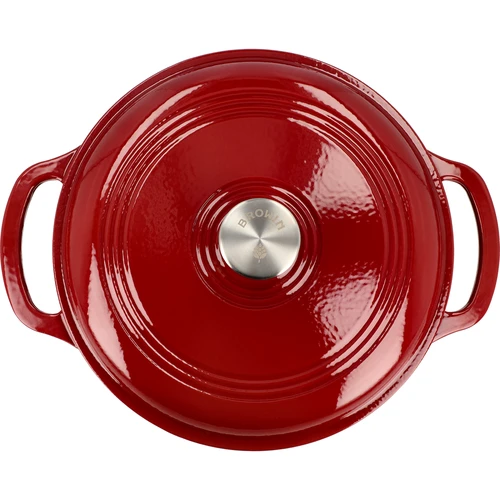 Pentola in ghisa smaltata - bordeaux, 5,8L - 3