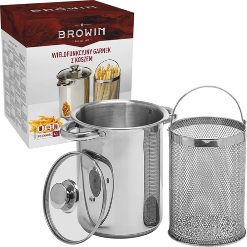 Pentola multifunzione con cestello - 4
