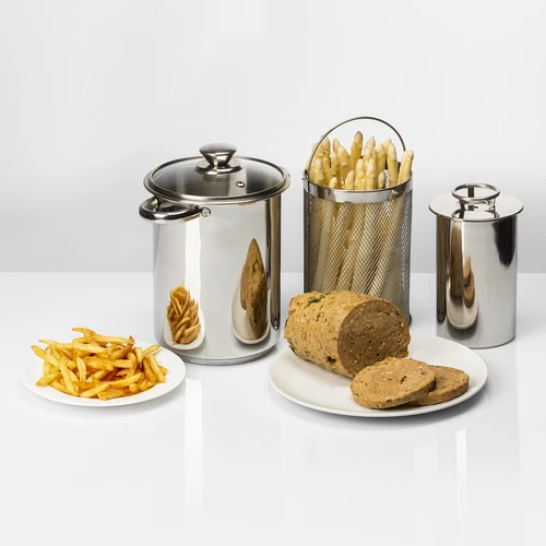 Pentola multifunzione con cestello e cuoci-prosciutto - 13