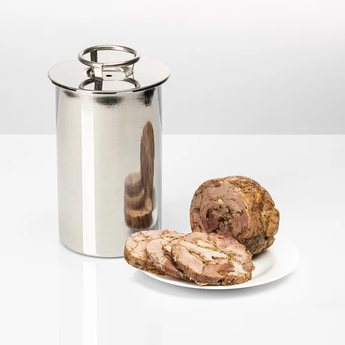Pentola multifunzione con cestello e pressa per prosciutto - 15