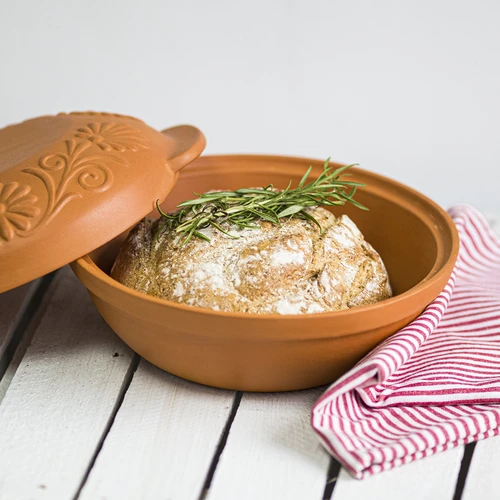 Pentola romana in terracotta rotonda 4 L - 9