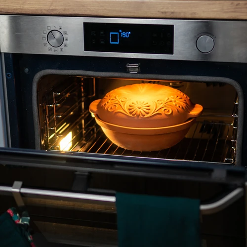 Pentola romana in terracotta rotonda 4 L - 15