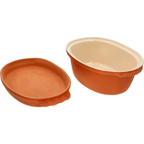 Pentola romana smaltata 4,5 L (meandri) - 5