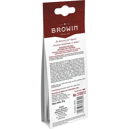 Per salsiccia casereccia, 20g - 4