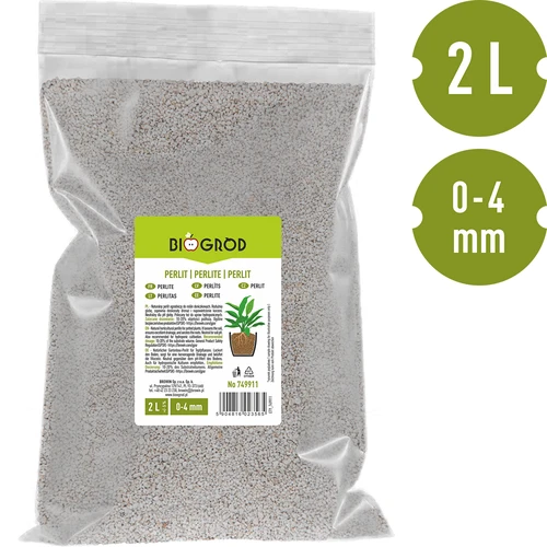 Perlite espansa per piante in vaso e giardinaggio, 2L - 3