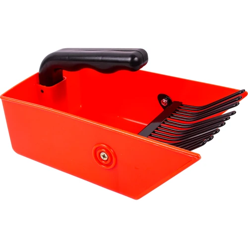 Pettine raccoglibacche per piccoli frutti con denti in metallo