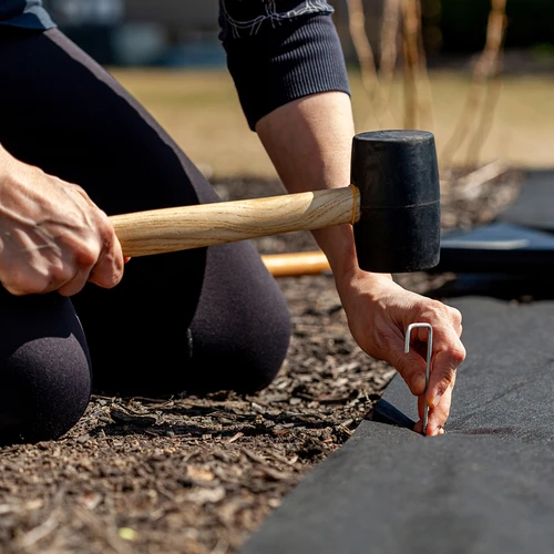 Picchetti a L per telo pacciamatura 100 pz - 8