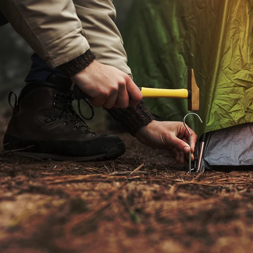 Picchetti da tenda curvi - 10 pz. - 7