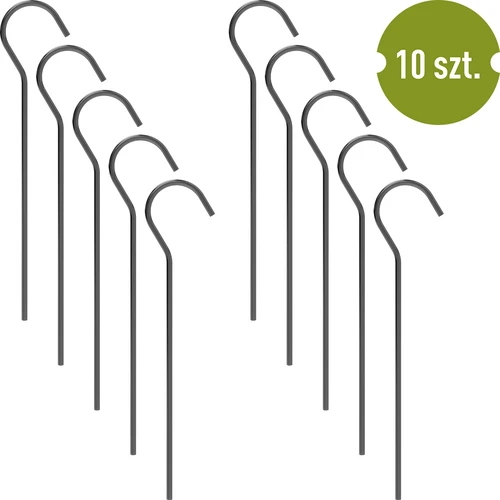Picchetti piegati per tenda - 10 pezzi - 2
