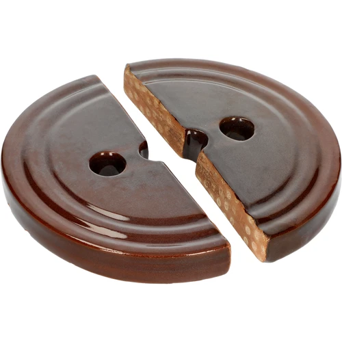 Pietra di pressa in grès per botti, diametro 22 cm - 3