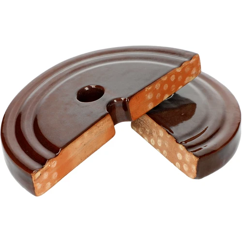 Pietra di pressa in grès per botti, diametro 22 cm