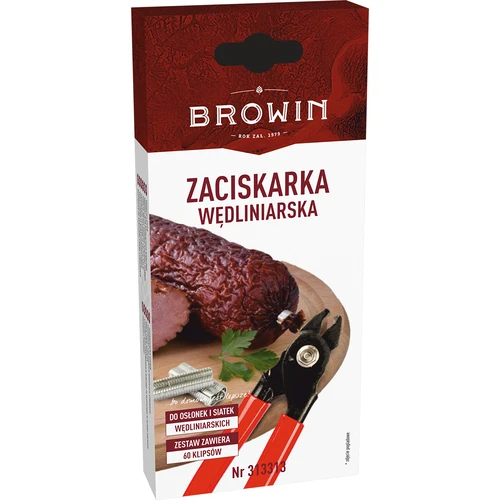 Pinza per salumi + 60 clip - 3
