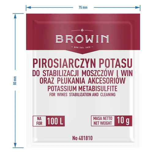 Pirosolfito di potassio 10 g - 3