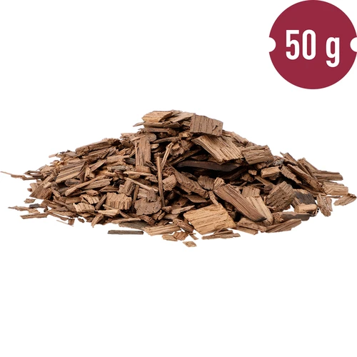 Płatki dębowe amerykańskie, mocno opiekane, z beczek po bourbonie, 50 g - 4