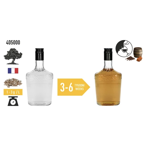 Płatki dębowe mocno opiekane, 20 g - 6