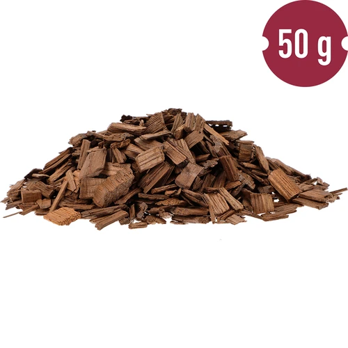 Płatki dębowe waniliowe, mocno opiekane, 50 g - 4