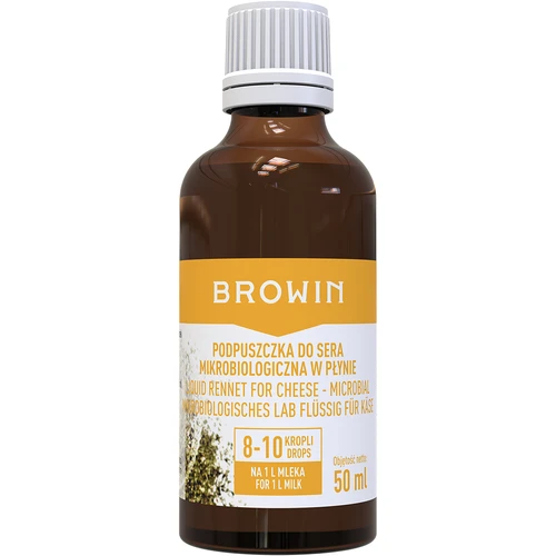 Podpuszczka do sera mikrobiologiczna w płynie 50 ml