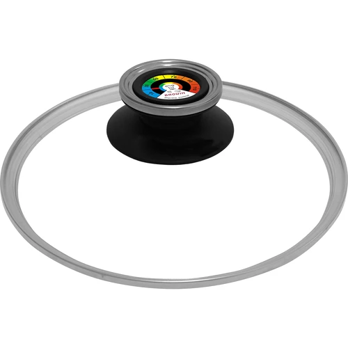 Pomello con termometro per coperchio (0°C – +120°C) Ø 8,5 cm - 2