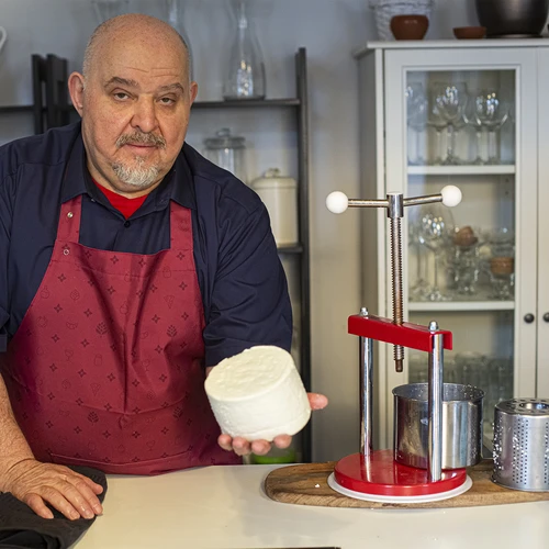 Pressa a telaio per frutta - acciaio inox, 1,2 l - 2