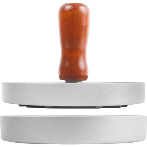 Pressa per hamburger - in alluminio, diametro 12 cm - 3