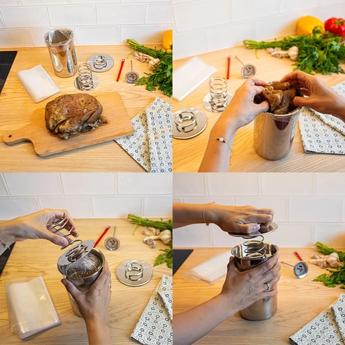 Pressa per prosciutto - Boccone Giusto 1,5 kg - 14