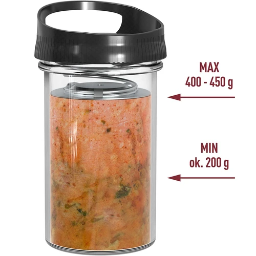 Pressa per prosciutto in vetro da 450 g - 6