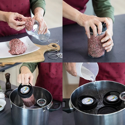 Pressa per prosciutto in vetro da 450 g - 10