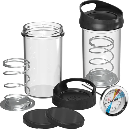 Pressa per prosciutto in vetro - set DUO, per 2 x 450 g  - 1 