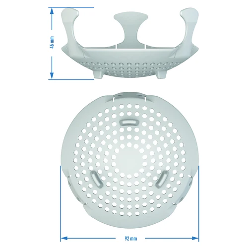Pressa - setaccio per conserve, fermentati e aceto - per barattoli fi 100 mm - 12 pezzi - 4
