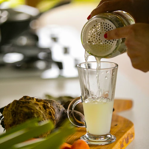 Pressa - setaccio per conserve, fermentati e aceto - per barattoli fi 82 - 11