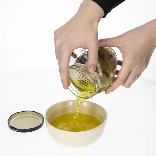 Pressino – retina per conserve, fermentati e aceto – per vasetti Ø 82 mm - 8