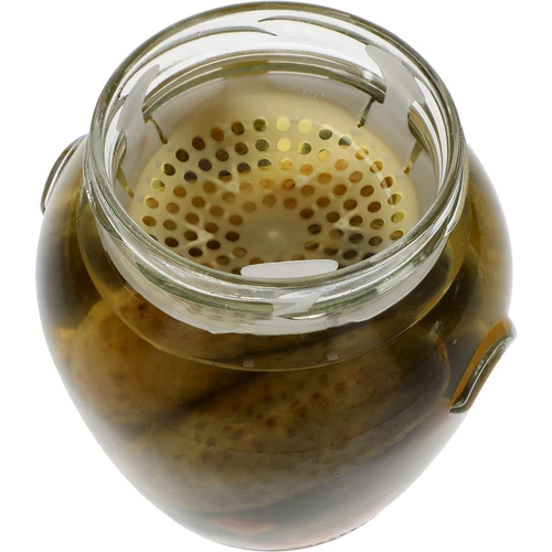 Pressino – retina per conserve, fermentati e aceto – per vasetti Ø 82 mm - 6