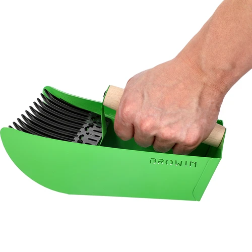 Raccoglibacche in metallo verde per piccoli frutti - 6