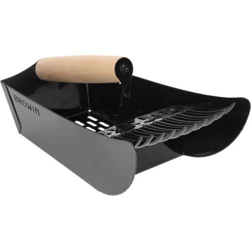 Raccoglitrice per piccoli frutti, in metallo nera