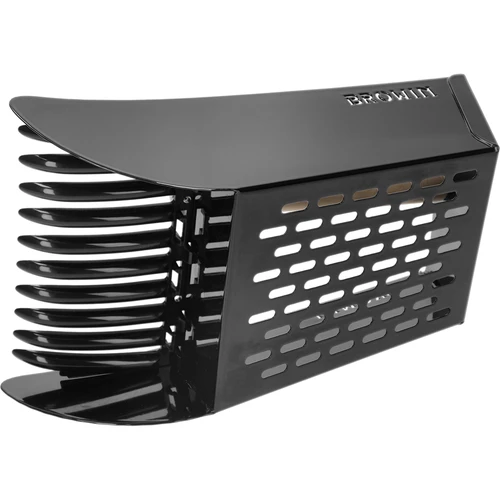 Raccoglitrice per piccoli frutti, in metallo nera - 4