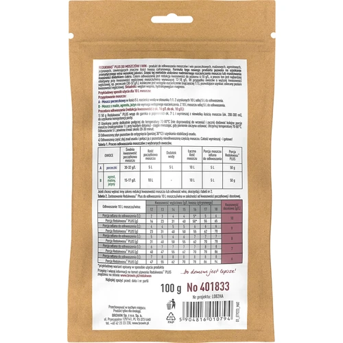 Redukwas® Plus - regulator kwasowości, 100 g - 2