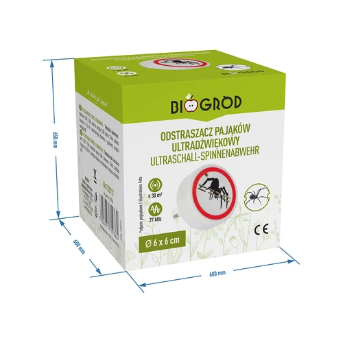 Repellente a ultrasuoni per ragni - per uso domestico - 7